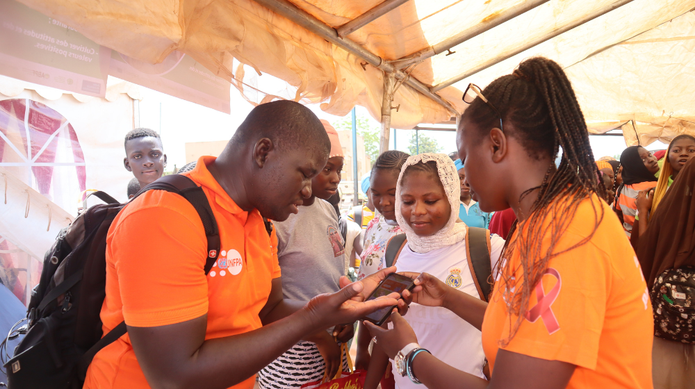 Les ambassadeurs QG JEUNE ont apporté leur contribution à la sensibilisation des adolescentes 