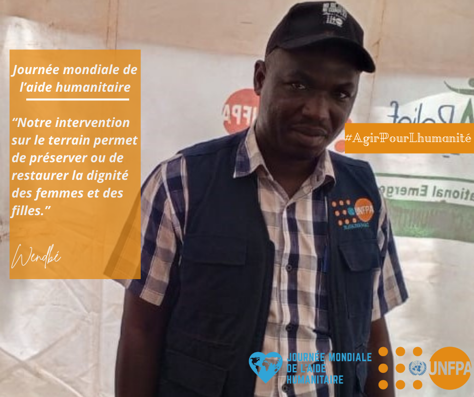 SAWADOGO Wendbe, Spécialiste VBG en situation humanitaire, Coordonnateur du sous cluster VBG Nord, Chef du sous bureau UNFPA Nord 