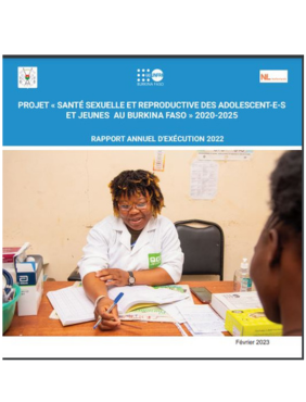 Rapport 2022 du projet Santé sexuelle et reproductive des adolescent-e-s et jeunes