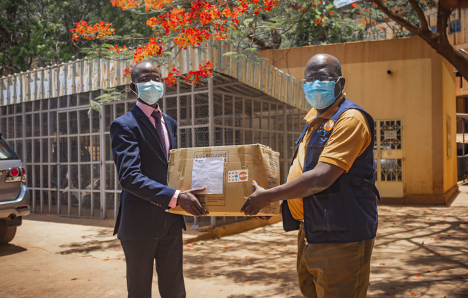UNFPA fait don de Kits de protection