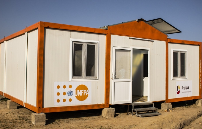 L’UNFPA appuie l’installation d’un poste de santé primaire