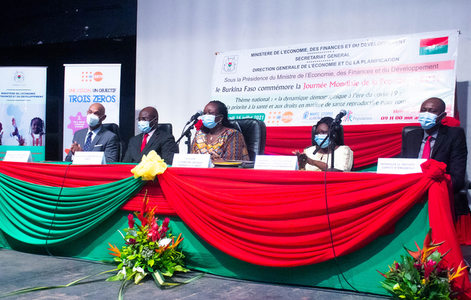 Présidium du lancement de la commémoration de la 31e JMP au Burkina Faso