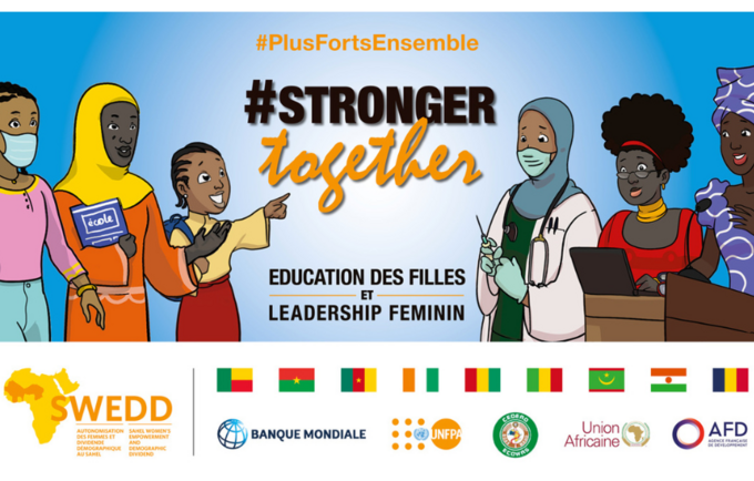 La Campagne "Stronger together" vise à améliorer la scolarisation et le maintien des jeunes filles à l'école