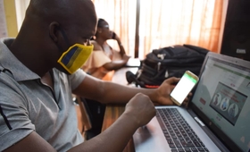 "L’œil Des Jeunes" qui lance sa campagne de communication "Jeune mais pas invincible” via la plateforme interactive QG JEUNE avec l’appui du Fonds des nations unies pour la population (UNFPA).