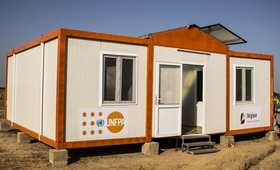 L’UNFPA appuie l’installation d’un poste de santé primaire