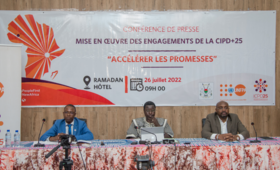 Conférence de presse sur la CIPD+25 au Burkina Faso 