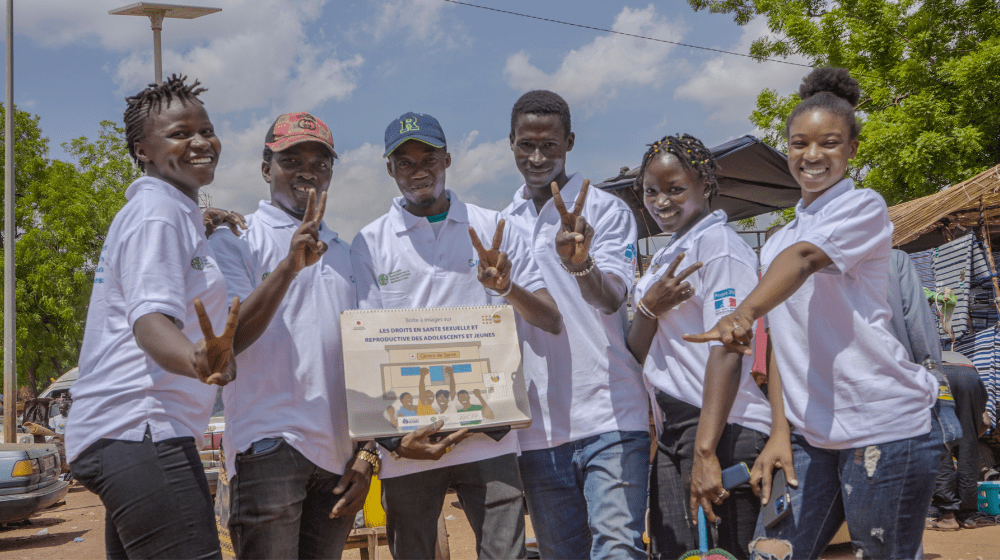 Les jeunes sont engagés auprès de l'UNFPA pour apporter du changement dans leurs communautés