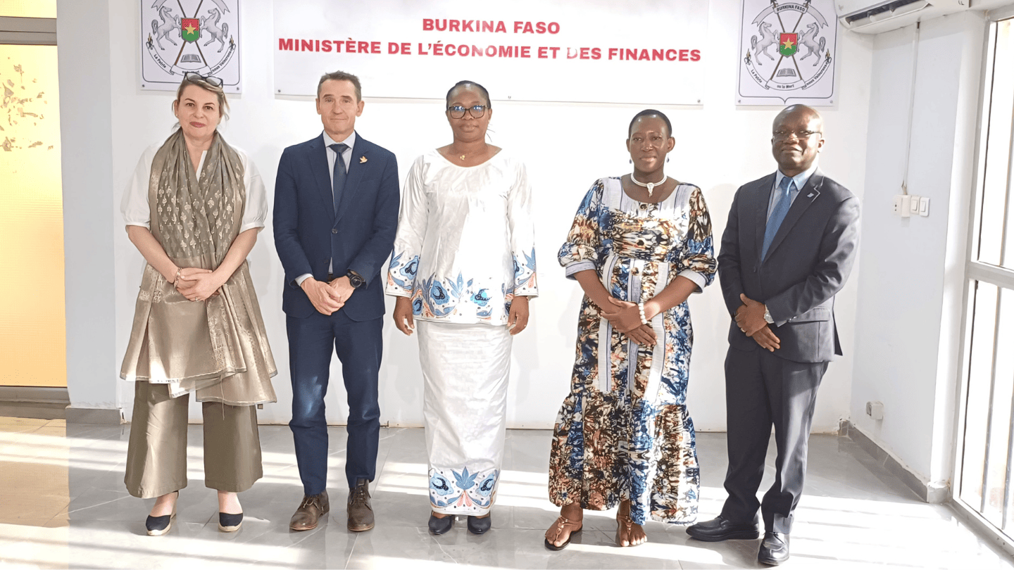 Le chef de la branche de financement ( Chief, Financing for Peacebuilding Branch ), Monsieur Brian James Williams, a effectué une mission de travail au Burkina Faso
