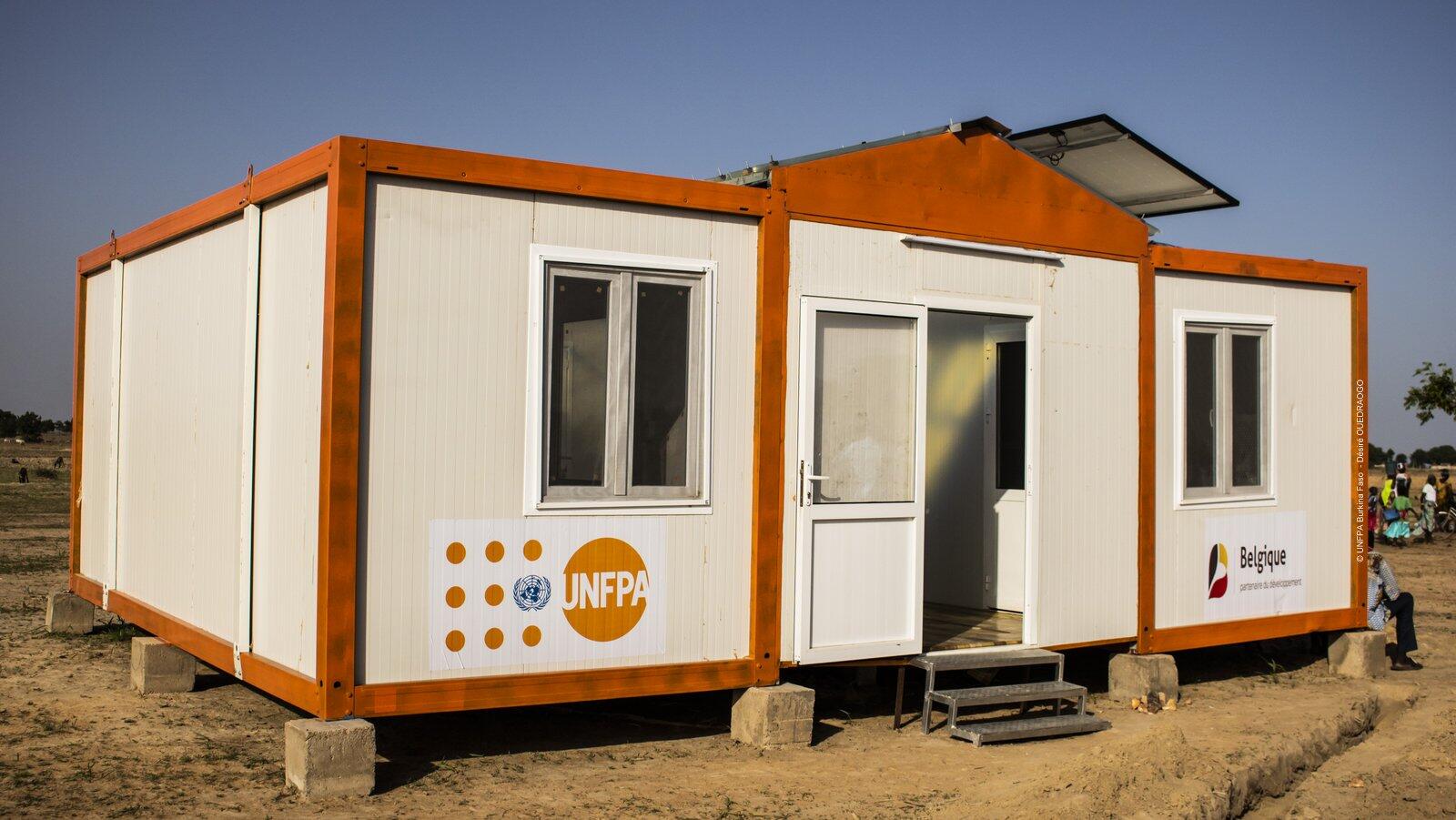 L’UNFPA appuie l’installation d’un poste de santé primaire