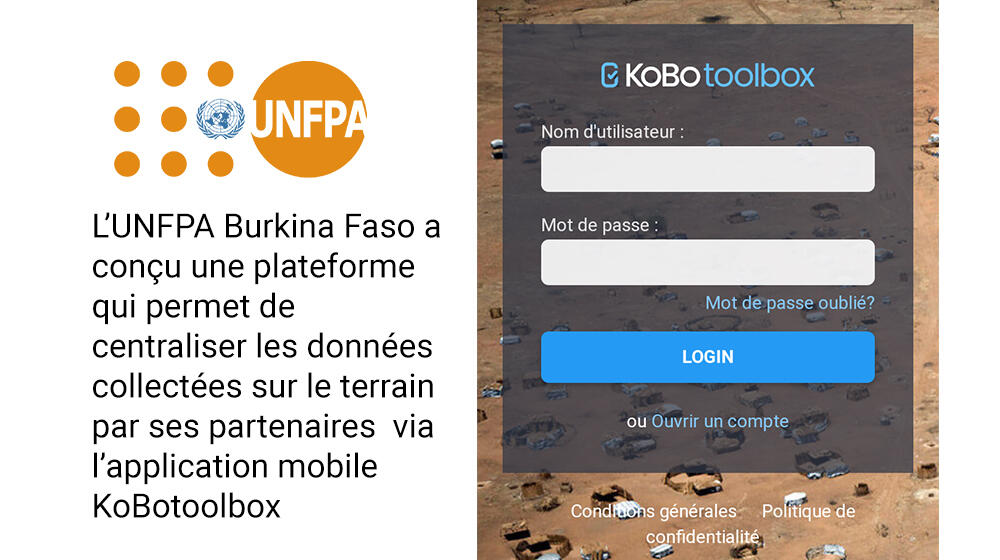 L'UNFPA a développé une plateforme de synchronisation pour transférer les données collectées via KoBotoolbox