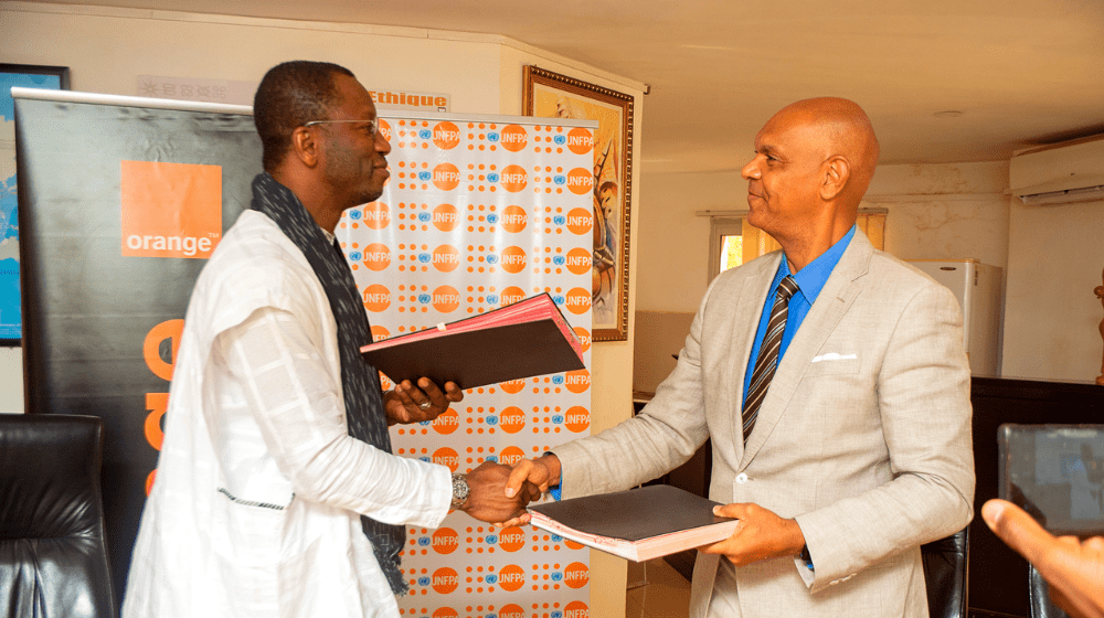 Signature de convention entre Orange Burkina et UNFPA