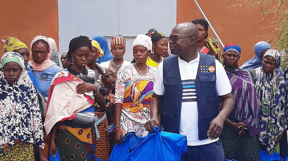 Talardia Natama, agent humanitaire de l'UNFPA à Ouahigouya, dans la région du Nord du Burkina Faso 