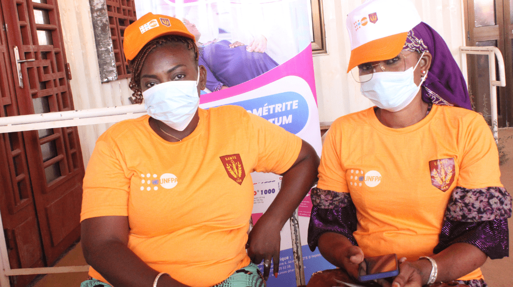 L’UNFPA a apporté son soutien au Service de santé des armées pour la réalisation de la campagne de dépistage 