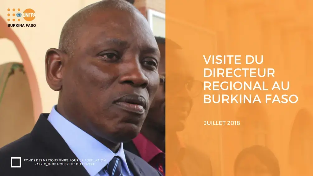 Visite du Directeur régional au Burkina - Juillet 2018