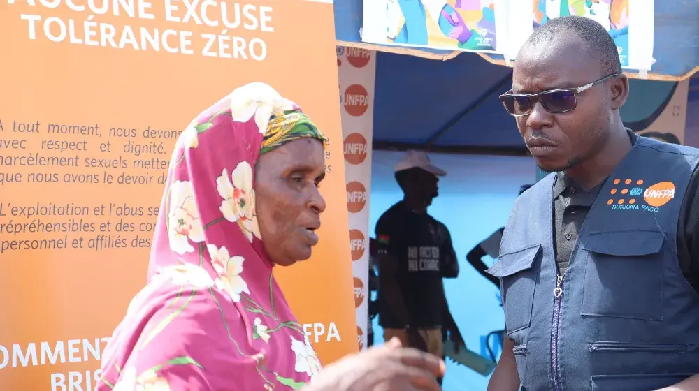 Journée mondiale de l'aide humanitaire: Souleymane Bayoulou, un staff humanitaire de l’UNFPA 