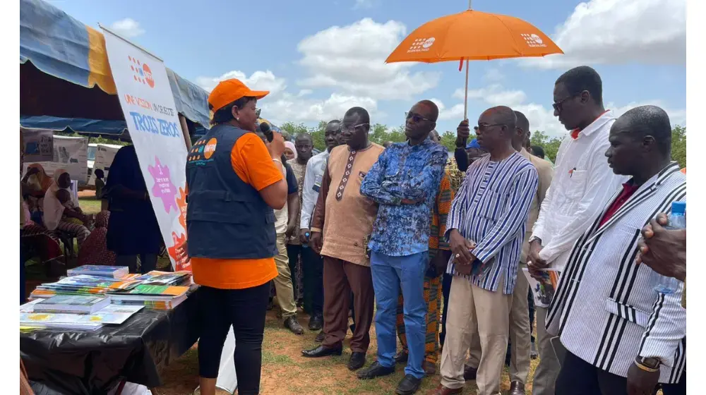 Journée mondiale de l'aide humanitaire: acteurs humanitaires, déplacés internes et communautés hôtes communient au Burkina Faso