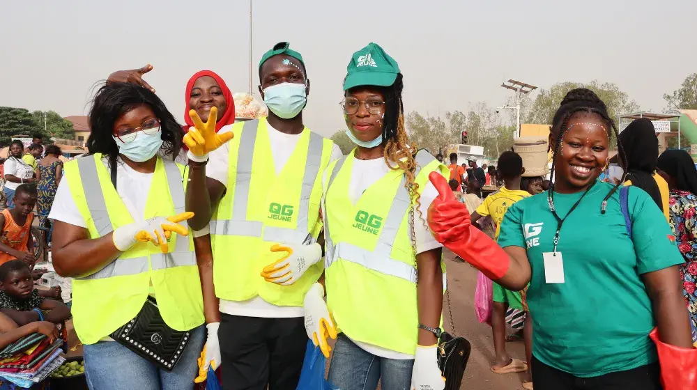 Semaine nationale de la culture : les ambassadeurs QG JEUNE sensibilisent sur la protection de l’environnement et la santé sexuelle et reproductive 