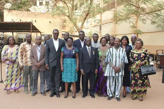 Dr Mamadou Kanté, Représentant-résident élevé au grade de Chevalier de l'Ordre National