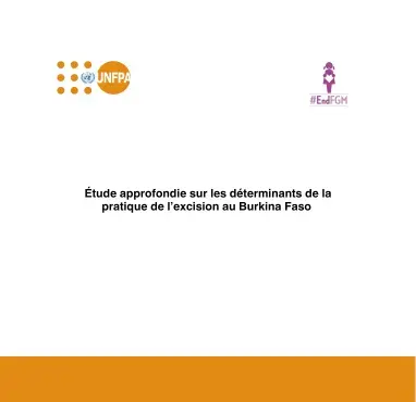 Etude approfondie sur les déterminants de la pratique de l’excision au Burkina Faso