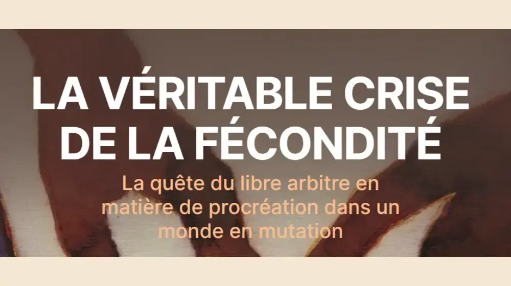 Etat de la population mondiale en 2025: LA VÉRITABLE CRISE DE LA FÉCONDITÉ