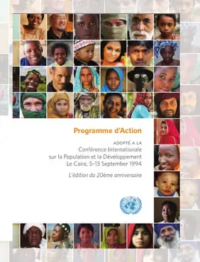 Programme d’action adopté à la Conférence internationale sur la population et le développement